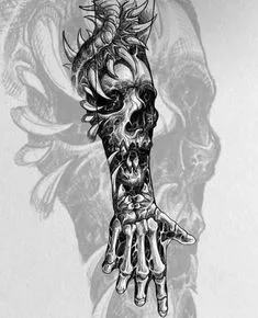 Tattoo design artwork from the existing Heartless site