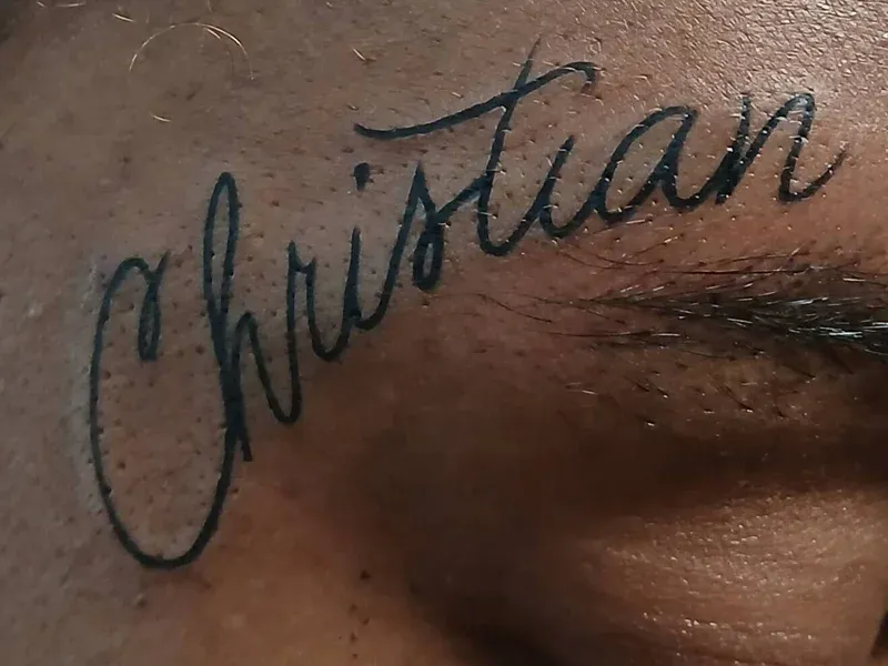 Script name tattoo